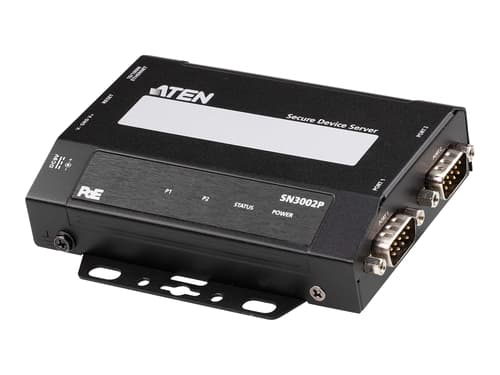 Aten 2-port Rs-232 Secure Device Server Over Ethernet Poe