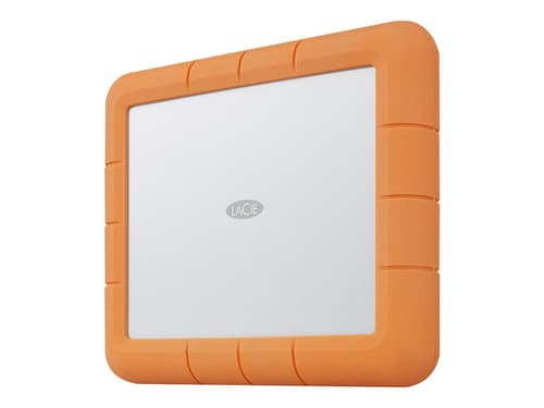 Lacie Rugged Raid Shuttle 8tb Usb-c Orange Orange