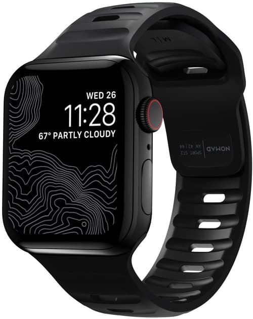 Nomad Apple Watch Sport Band 45mm/44mm/42mm Black