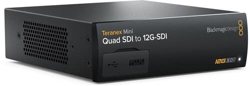 Blackmagic Design Teranex Mini Quad Sdi To 12g-sdi Aktiv Videoomformer 3840 X 2160, -
