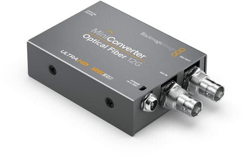 Blackmagic Design Mini Converter Optical Fiber 12g Aktiivinen Videomuunnin 3840 X 2160, -