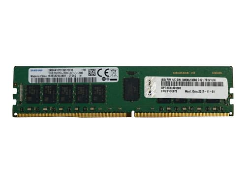 Lenovo 4x77a08633 Hukommelsesmodul 32 Gb 1 X 32 Gb Ddr4 288-pin Dimm Fejlkorrigerende Kode 32gb 3200mhz Ddr4 288-pin Dimm billede