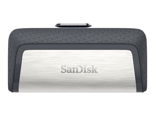 Sandisk Ultra Dual 256gb Usb-a / Usb-c Grå, Silver