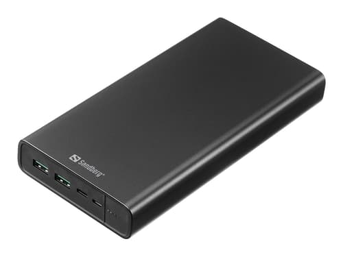 Sandberg Powerbank Usb-c Pd 142, 38400wh Sort