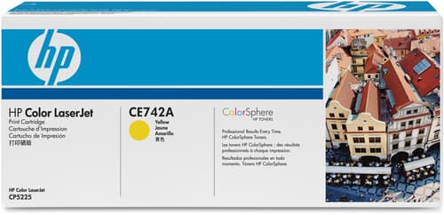 Hp Toner Gul 7.3k - Ce742a
