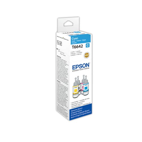 Epson Blekk Cyan T6642 70ml - Et-2550/et-4550