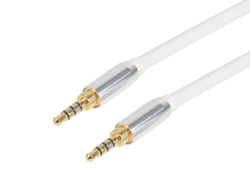 Prokord Audiokabel 1m. 3,5mm 3,5mm