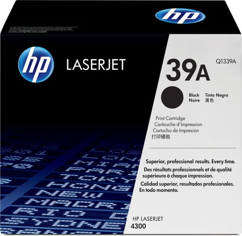 Hp Toner Sort - Lj 4300 billede