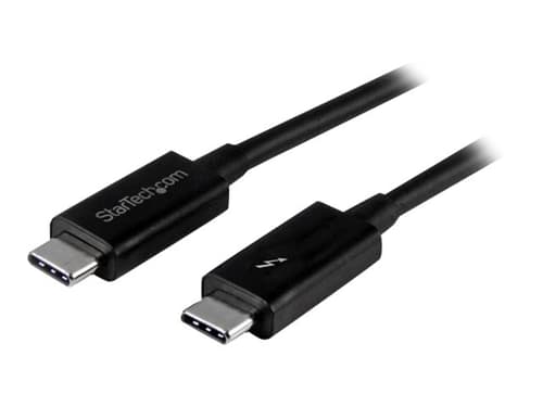 Startech 1m Thunderbolt 3 (20gbps) Usb C Cable / Thunderbolt Usb Dp 1m Musta