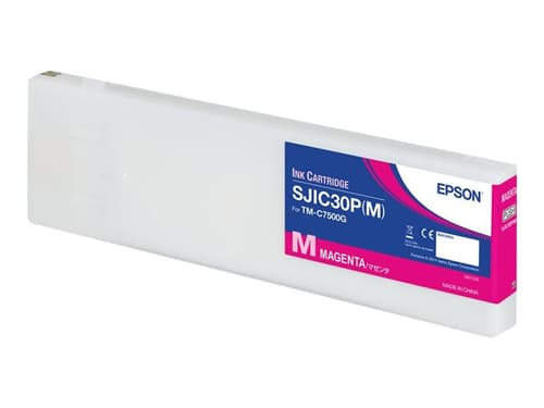 Epson Blæk Magenta Sjic30p - Colorworks Tm-c7500g billede