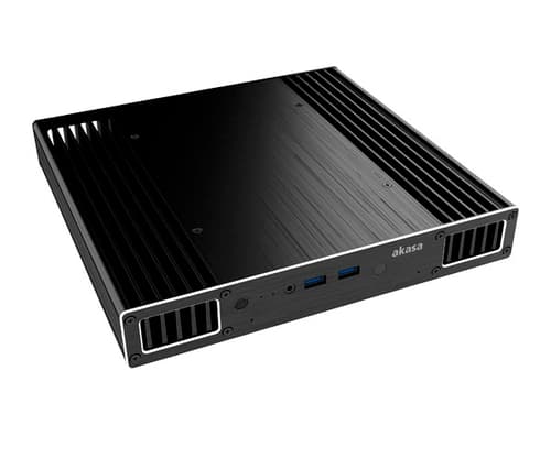 Akasa Plato X7 Fanless For Nuc Small Form Factor (sff) Musta