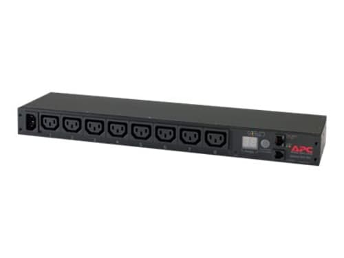 Apc Ap7820b Strømforsyningsenhed (pdu) 8 Ac Stikkontakt(er) 0u/1u Sort billede