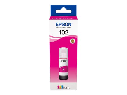 Blæk til printer - Epson 102 magenta 70 ml (EcoTank)
