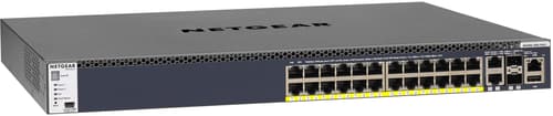 Netgear M4300-28g-poe+ Hanterad L2/l3/l4 10g Ethernet (100/1000/10000) Strömförsörjning Via Ethernet (poe) Stöd 1u Svart