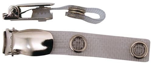 Cardkeep Hängselclips Metall, Armerad Silver 100st