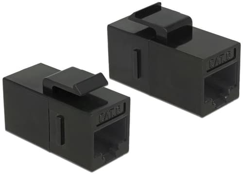 Delock Keystone Rj45/rj45 Cat6 Utp billede
