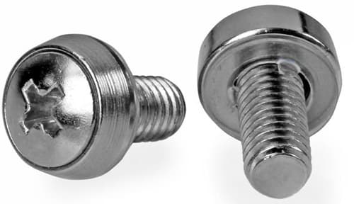 Startech 50 Pkg M6 Mounting Screws For Server Rack Cabinet billede