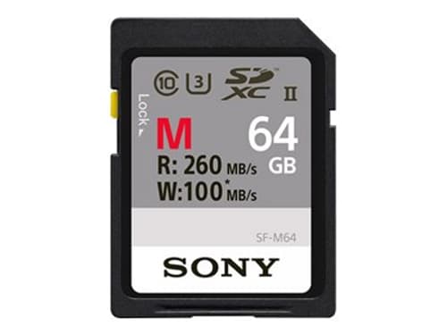 Sony Sf-m Series Sf-m64 64gb Sdhc Uhs-ii