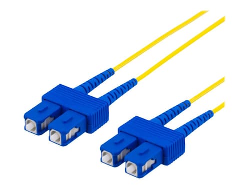 Deltaco Netværkskabel 0.5m. Sc Sc Os2 billede