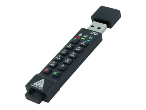 Apricorn Aegis Secure Key 3 Nx 16gb Usb-a Musta