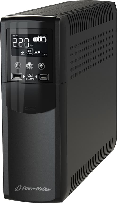 BlueWalker 10121112 - PowerWalker VI CSW - 1000VA/600W - Line Interactive UPS