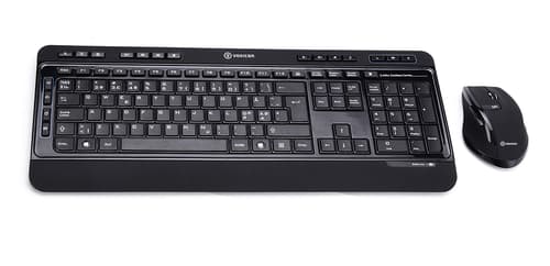 Voxicon Trådlös Tangentbord Och Mus 290wl Trådlös Nordisk
