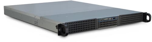 Inter-tech Ipc 1u-10255 1u 19 tommer Rack Sort billede