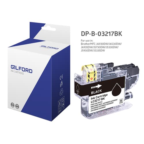 Gilford Muste, Musta – Mfc-j5330/mfc-j6930 – Lc3217bk