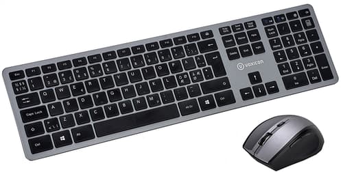 Voxicon Wireless Slim Metal Tastatur Trådløs Nordisk