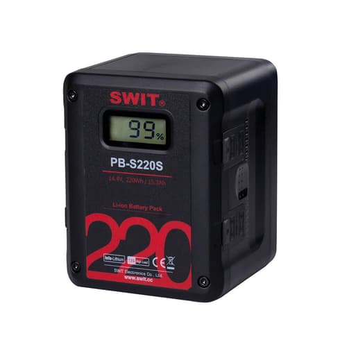 Swit Pb-s220s 220wh V-lock Cine
