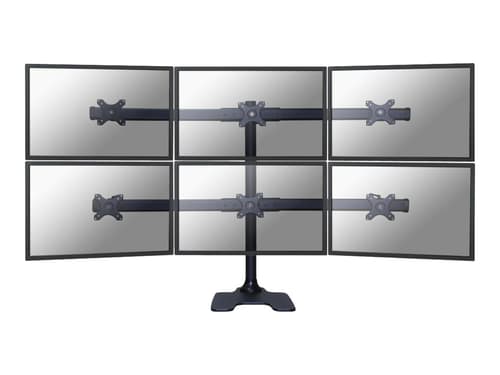 Neomounts Flat Screen Desk Mount Stand/grommet 10-27 tommer