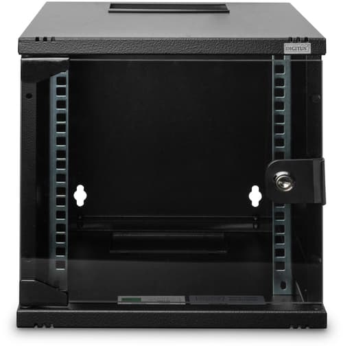 Digitus 10" 6u Väggskåp Svart