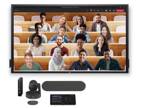 Dell Dellin Neuvotteluhuoneratkaisu Keskisuuriin Microsoft Teams -kokoustiloihin