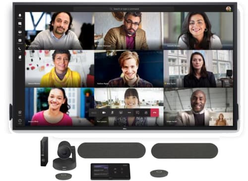 Dell Dellin Neuvotteluhuoneratkaisu Suuriin Microsoft Teams -kokoustiloihin