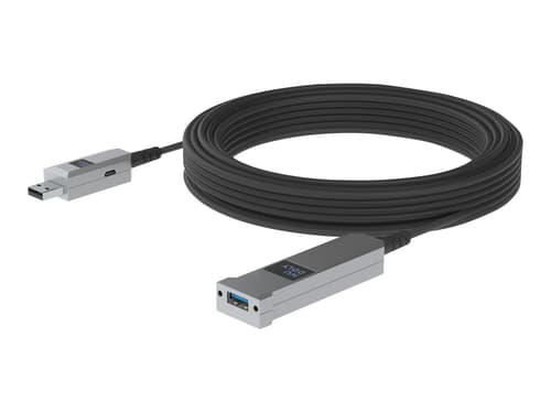 Huddly Active Optical Usb Cable 5m 5m. Usb-a Usb-a Sort billede