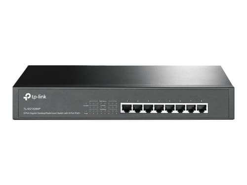 Tp-link Tl-sg1008mp 8-port Poe 126w Switch billede