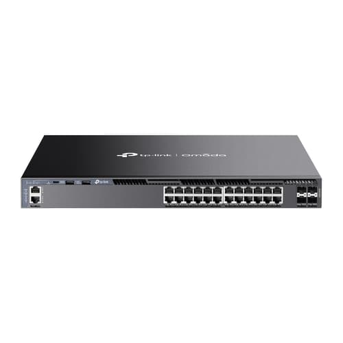 Tp-link Omada Sg6428x Verkkokytkin Hallittu L3 Gigabit Ethernet (10/100/1000) 1u Musta