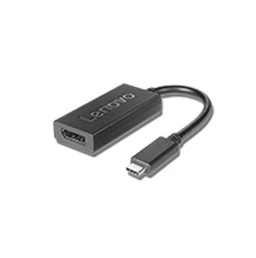 Lenovo - USB / DisplayPort adapter - USB-C (han) til DisplayPort (hun) - DisplayPort 1.2a - 4K support - for ThinkBook 14s Yoga G2 IAP  ThinkCentre M75t Gen 2  ThinkPad T14s Gen 3  X1 Nano Gen 2