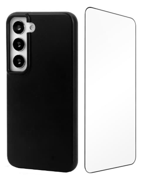 Cirafon Samsung S23 Starter Kit - Cover + Display Protector Musta