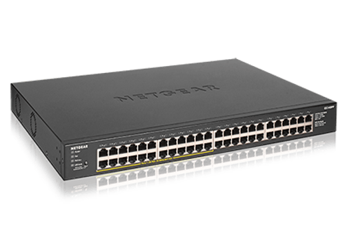 Netgear Gs348pp 48-port Gigabit Ethernet Unmanaged 24xpoe+ 380w billede