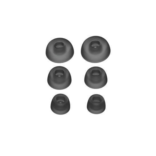 Jabra Evolve2 Buds Extra Eargels - Black Sort billede