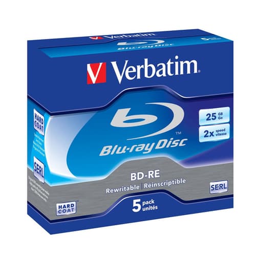 Verbatim Bd-re X 5 Bd-re 25gb 5pc(s)
