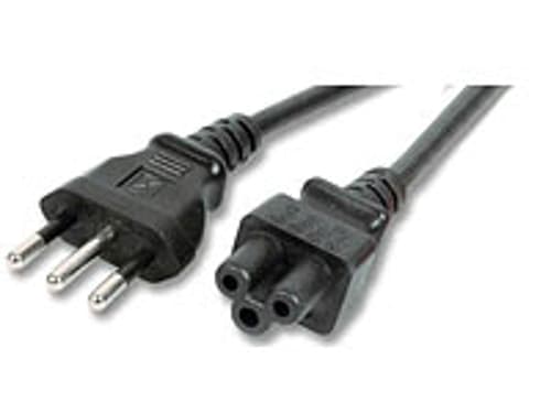 Microconnect Strømkabel Ita 1.8m. C5 Sort billede