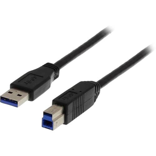 Deltaco Usb3-120s 2m Usb-a Usb-b Musta