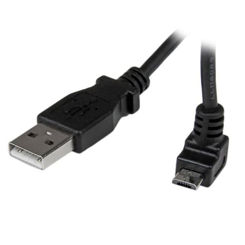 Startech Micro Usb Cable 2m. Usb-a Micro Usb-b Sort billede