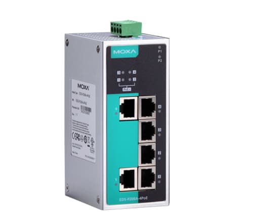 Moxa Eds-p206a-4poe