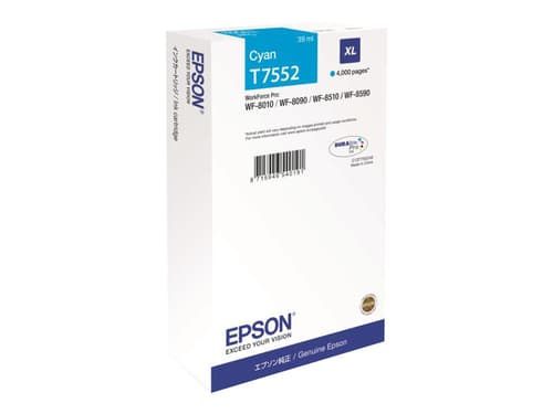 Epson Blæk Cyan Xl - Wf-8xxx Series