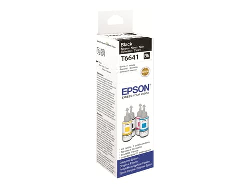 Epson Muste Musta T6641 70ml - Et-2550/et-4550