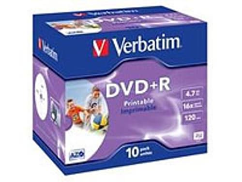 Verbatim Datalifeplus Dvd+r 4.7gb 10pc(s)