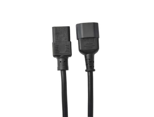 Prokord Power Cable Jumper C14/c15 2.0M Black 2m Strøm IEC 60320 C5